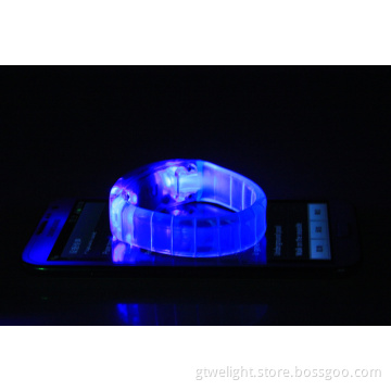 Good Quality Music LED Bracelet Blue Light